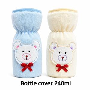 Oly Baby Baby Bottle Cover 240ml with Cute Bear Pattern