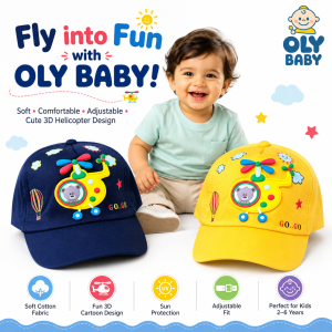 OLY BABY Adjustable Kids Summer Cap