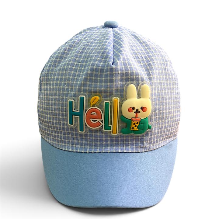OLY BABY Kids Cartoon Rabbit Baseball Cap for Boys & Girls