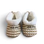 OLY BABY Booties for Newborn Baby Boys & Girls | Warm Winter Infant Booties
