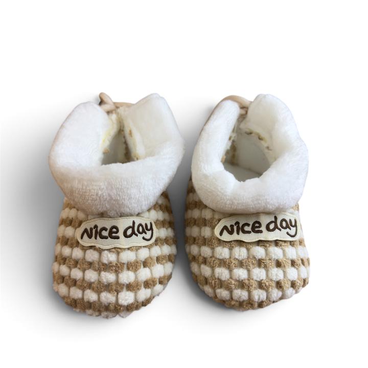 OLY BABY Booties for Newborn Baby Boys & Girls | Warm Winter Infant Booties
